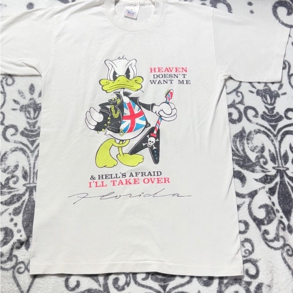 White Graphic Short Sleeve Tee